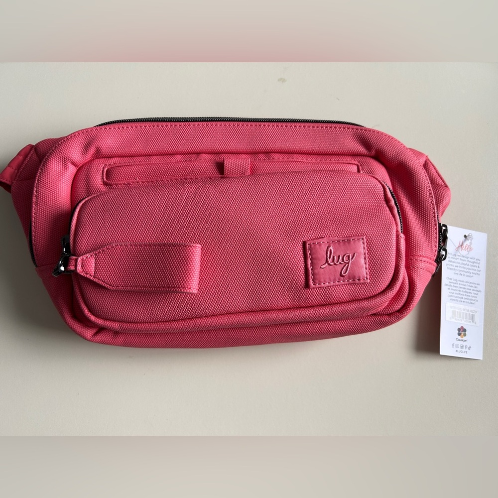 LUG VL HITCH MATTE LUXE BELT BAG WATERMELON ICEPOP NWT